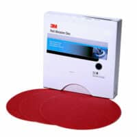 3M™ Hookit™ Red Abrasive Disc, 01678, 8 in, 40, 25 discs per carton, 5 cartons per case - Image 3