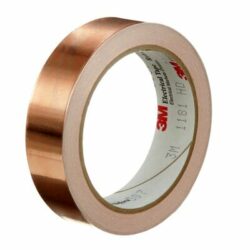 3M™ EMI Copper Foil Shielding Tape 1181, 1 in x 18 yd (25,40 mm x 16,5 m), 9 per case image 3M™ EMI Copper Foil Shielding Tape 1181, 1 in x 18 yd (25,40 mm x 16,5 m), 9 per caseimage