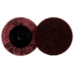 Scotch-Brite™ Roloc™ Surface Conditioning Disc, SC-DS, A/O Medium, TS, 2 in image Scotch-Brite™ Roloc™ Surface Conditioning Disc, SC-DS, A/O Medium, TS, 2 inimage
