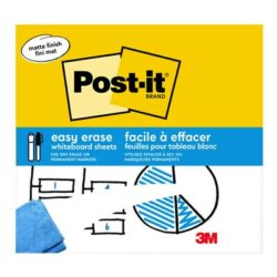 Post-it® Permanent Marker Whiteboard Sheets Flex Write Surface FWS-Sheets2PKR, 9.1 in x 9.1 in (23.1 cm x 23.1 cm) image Post-it® Permanent Marker Whiteboard Sheets Flex Write Surface FWS-Sheets2PKR, 9.1 in x 9.1 in (23.1 cm x 23.1 cm)image