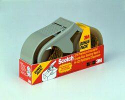 Scotch® Box Sealing Tape with Dispenser PSD1, Clear, 48 mm X 50 m, 18/Case image Scotch® Box Sealing Tape with Dispenser PSD1, Clear, 48 mm X 50 m, 18/Caseimage