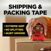 Scotch® Box Lock™ Packaging Tape 195L, 1.88 in x 1000 in (48 mm x 25.4m), 1/Roll - Image 3