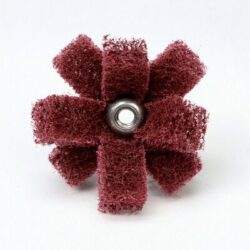 Scotch-Brite™ Cross Buff, 1 in x 3/8 in x 2 PLY x 8-32 High Strength A VFN, 25/Carton, 100 ea/Case image Scotch-Brite™ Cross Buff, 1 in x 3/8 in x 2 PLY x 8-32 High Strength A VFN, 25/Carton, 100 ea/Caseimage