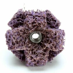 Scotch-Brite™ Cross Buff, 1 in x 3/8 in x 2 PLY x 8-32 High Strength A MED, 25/Carton, 100 ea/Case image Scotch-Brite™ Cross Buff, 1 in x 3/8 in x 2 PLY x 8-32 High Strength A MED, 25/Carton, 100 ea/Caseimage