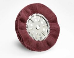 Scotch-Brite™ High Strength Satin Pleated Buff Wheel, HS-SB, 4A Fine, 14 in x 2 in x 1-1/4 in, 180 ea/Case image Scotch-Brite™ High Strength Satin Pleated Buff Wheel, HS-SB, 4A Fine, 14 in x 2 in x 1-1/4 in, 180 ea/Caseimage