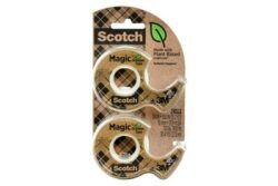 Scotch® Magic™ Greener Tape 123DM-2-EF, 0.75 in x 550 in (19 mm x 13.9 m) image Scotch® Magic™ Greener Tape 123DM-2-EF, 0.75 in x 550 in (19 mm x 13.9 m)image