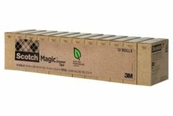 Scotch® Magic™ Greener Tape 812-12P, 3/4 in x 900 in (19 mm x 22,8 m) image Scotch® Magic™ Greener Tape 812-12P, 3/4 in x 900 in (19 mm x 22,8 m)image