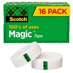 Scotch® Magic™ Tape 810K16, 3/4 In X 1000 In (19 mm X 25,4 M) image Scotch® Magic™ Tape 810K16, 3/4 In X 1000 In (19 mm X 25,4 M)image