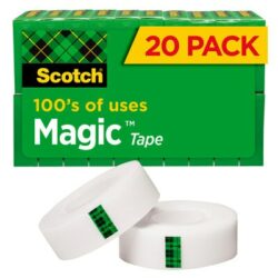 Scotch® Magic™ Tape 810K20, 3/4 in x 1000 in 20 rolls/pack, 6 packs/cs image Scotch® Magic™ Tape 810K20, 3/4 in x 1000 in 20 rolls/pack, 6 packs/csimage