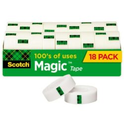 Scotch® Magic™ Tape 810K18CP, 3/4 in x 1000 in Cabinet Pack image Scotch® Magic™ Tape 810K18CP, 3/4 in x 1000 in Cabinet Packimage