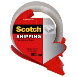 Scotch® Shipping Packaging Tape 3250-RD-36GC, 1.88 in x 54.6 yd (48 mm x 50 m) image Scotch® Shipping Packaging Tape 3250-RD-36GC, 1.88 in x 54.6 yd (48 mm x 50 m)image
