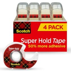Scotch® Super-Hold Tape 4198, 3/4 in. x 650 in. (19 mm x 16,5 m) image Scotch® Super-Hold Tape 4198, 3/4 in. x 650 in. (19 mm x 16,5 m)image