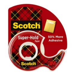 Scotch® Super-Hold Tape 198, 3/4 in x 650 in (19 mm x 16,5 m) image Scotch® Super-Hold Tape 198, 3/4 in x 650 in (19 mm x 16,5 m)image