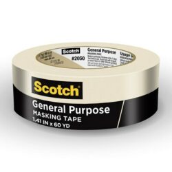Scotch® General Purpose Masking Tape 2050-36AP, 1.41 in x 60.1 yd (36mm x 55m)image