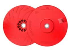 3M™ Disc Back-up Pad Ribbed, 88657, Extra Hard, Red, 7 in image 3M™ Disc Back-up Pad Ribbed, 88657, Extra Hard, Red, 7 inimage