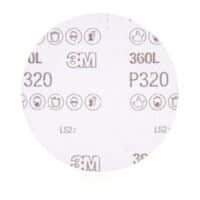 3M Xtract™ Film Disc 360L, P320 3MIL, 5 in, Die 500LG