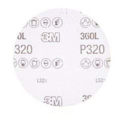 3M Xtract™ Film Disc 360L, P320 3MIL, 5 in, Die 500LG image 3M Xtract™ Film Disc 360L, P320 3MIL, 5 in, Die 500LGimage