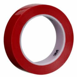 3M™ Polyethylene Tape 483, Red, 1 in x 36 yd, 5.0 mil, 36 Roll/Case image 3M™ Polyethylene Tape 483, Red, 1 in x 36 yd, 5.0 mil, 36 Roll/Caseimage