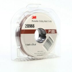 3M™ Portable Utility Cloth Roll 314D, P180 J-weight, 1 in x 20 yd, 5 ea/Case image 3M™ Portable Utility Cloth Roll 314D, P180 J-weight, 1 in x 20 yd, 5 ea/Caseimage