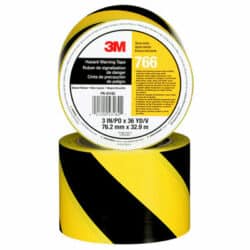 3M™ Safety Stripe Vinyl Tape 766, Black/Yellow, 3 in x 36 yd, 5 mil, 12 Roll/Case, Individually Wrapped Conveniently Packaged image 3M™ Safety Stripe Vinyl Tape 766, Black/Yellow, 3 in x 36 yd, 5 mil, 12 Roll/Case, Individually Wrapped Conveniently Packagedimage