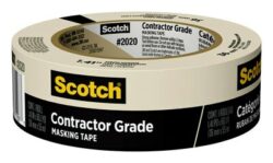 Scotch® Contractor Grade Masking Tape 2020-24AP, 0.94 in x 60.1 yd (24mm x 55m) image Scotch® Contractor Grade Masking Tape 2020-24AP, 0.94 in x 60.1 yd (24mm x 55m)image