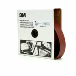 3M™ Utility Cloth Roll 314D, P180 J-weight, 2 in x 50 yd, 5 ea/Case image 3M™ Utility Cloth Roll 314D, P180 J-weight, 2 in x 50 yd, 5 ea/Caseimage