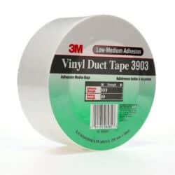 3M™ Vinyl Duct Tape 3903, White, 2 in x 50 yd, 6.5 mil, 24/Case, Individually Wrapped Conveniently Packaged image 3M™ Vinyl Duct Tape 3903, White, 2 in x 50 yd, 6.5 mil, 24/Case, Individually Wrapped Conveniently Packagedimage