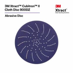 3M Xtract™ Cubitron™ II Cloth Disc 900DZ, 65996, 40 + to 320+, J-weight, 5 in, Die 500LG, 10 ea/Case, Trial Pack image 3M Xtract™ Cubitron™ II Cloth Disc 900DZ, 65996, 40 + to 320+, J-weight, 5 in, Die 500LG, 10 ea/Case, Trial Packimage