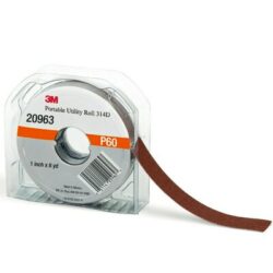 3M™ Portable Utility Cloth Roll 314D, P60 X-weight, 1 in x 8 yd, 5 ea/Case image 3M™ Portable Utility Cloth Roll 314D, P60 X-weight, 1 in x 8 yd, 5 ea/Caseimage