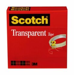 Scotch® Transparent Tape 600-2P12-72, 1/2 in x 2592 in (12,7 mm x 65,8 m) 2 PK image Scotch® Transparent Tape 600-2P12-72, 1/2 in x 2592 in (12,7 mm x 65,8 m) 2 PKimage