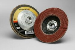 3M™ Cubitron™ II Flap Disc 969F, 80+, T27 Quick Change, 4-1/2 in x 5/8″-11 image 3M™ Cubitron™ II Flap Disc 969F, 80+, T27 Quick Change, 4-1/2 in x 5/8″-11image