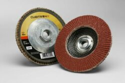 3M™ Cubitron™ II Flap Disc 969F, 40+, T29, 4 in x 3/8″-24,10 ea/Case image 3M™ Cubitron™ II Flap Disc 969F, 40+, T29, 4 in x 3/8″-24,10 ea/Caseimage