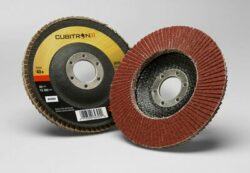 3M™ Cubitron™ II Flap Disc 969F, 40+, T29, 5 in x 7/8 in, 10 ea/Case image 3M™ Cubitron™ II Flap Disc 969F, 40+, T29, 5 in x 7/8 in, 10 ea/Caseimage