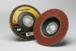 3M™ Cubitron™ II Flap Disc 969F, 60+, T27, 4-1/2 in x 7/8 in image 3M™ Cubitron™ II Flap Disc 969F, 60+, T27, 4-1/2 in x 7/8 inimage