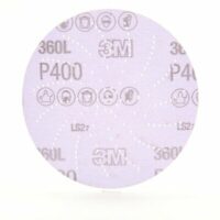 3M Xtract™ Film Disc 360L, P400 3MIL, 5 in, Die 500LG