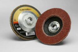 3M™ Cubitron™ II Flap Disc 969F, 40+, T27 Quick Change, 4-1/2 in x 5/8″-11 image 3M™ Cubitron™ II Flap Disc 969F, 40+, T27 Quick Change, 4-1/2 in x 5/8″-11image