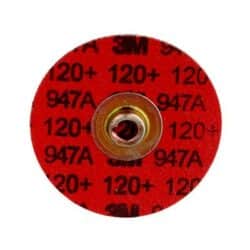 3M™ Cubitron™ II Roloc™ Durable Edge Disc 947A, 120+, X-weight, TSM, Maroon, 2 in, Die RS200PM, 50/Carton, 200 ea/Case image 3M™ Cubitron™ II Roloc™ Durable Edge Disc 947A, 120+, X-weight, TSM, Maroon, 2 in, Die RS200PM, 50/Carton, 200 ea/Caseimage