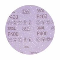 3M Xtract™ Film Disc 360L, P400 3MIL, 6 in, Die 600LG