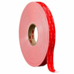 3M™ VHB™ Tape LSE-060WF, White, 1/2 in x 36 yd, 0.6 mm, 18 Roll/Caseimage