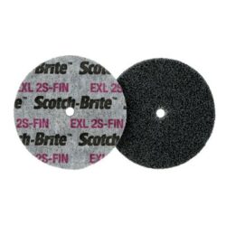 Scotch-Brite™ EXL Unitized Wheel, XL-UW, 2S Fine, 3 in x 1/4 in x 1/4 in image Scotch-Brite™ EXL Unitized Wheel, XL-UW, 2S Fine, 3 in x 1/4 in x 1/4 inimage