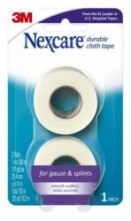 Nexcare™ Durable Cloth First Aid Tape, 791-2PK-CA, 1 in x 360 in image Nexcare™ Durable Cloth First Aid Tape, 791-2PK-CA, 1 in x 360 inimage