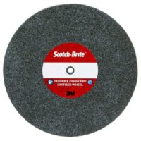 Scotch-Brite™ Deburr & Finish Pro Unitized Wheel, DP-UW, 8C Coarse+, 6 in x 1/2 in x 1 in