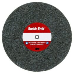 Scotch-Brite™ Deburr & Finish Pro Unitized Wheel, DP-UW, 6C Medium+, 6 in x 1 in x 1 in image Scotch-Brite™ Deburr & Finish Pro Unitized Wheel, DP-UW, 6C Medium+, 6 in x 1 in x 1 inimage