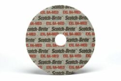 Scotch-Brite™ EXL Unitized Wheel, XL-UW, 8A Medium, 3 in x 1/4 in x 1/4 in image Scotch-Brite™ EXL Unitized Wheel, XL-UW, 8A Medium, 3 in x 1/4 in x 1/4 inimage