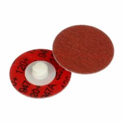 3M™ Cubitron™ II Roloc™ Durable Edge Disc 947A 120+ X-weight, TR, 1 in, Die Q100N, 50/Carton, 200 ea/Case image 3M™ Cubitron™ II Roloc™ Durable Edge Disc 947A 120+ X-weight, TR, 1 in, Die Q100N, 50/Carton, 200 ea/Caseimage