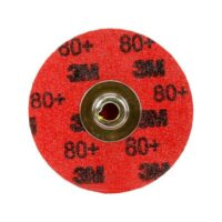 3M™ Cubitron™ II Roloc™ Durable Edge Disc 947A 40+, X-weight, TSM, Maroon, 4 in, Die RS400BBM, 25/Carton, 100 ea/Case - Image 3