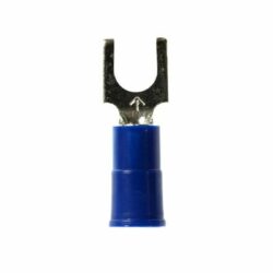 3M™ Highland™ Vinyl Insulated Block Fork Terminal BFV14-10Q, AWG 16-14, 25/bag, 10 Bags/Case image 3M™ Highland™ Vinyl Insulated Block Fork Terminal BFV14-10Q, AWG 16-14, 25/bag, 10 Bags/Caseimage