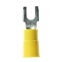 3M™ Scotchlok™ Block Fork MVU10-8FBK, Vinyl Insulated Butted Seam, Stud Size 8, suitable for use in a terminal block, 500/Case image 3M™ Scotchlok™ Block Fork MVU10-8FBK, Vinyl Insulated Butted Seam, Stud Size 8, suitable for use in a terminal block, 500/Caseimage