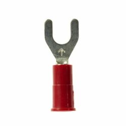 3M™ Scotchlok™ Fork MV18-8FX, Vinyl Insulated, 100/bottle, wider-tongue design for use on free-standing studs, 500/Case image 3M™ Scotchlok™ Fork MV18-8FX, Vinyl Insulated, 100/bottle, wider-tongue design for use on free-standing studs, 500/Caseimage