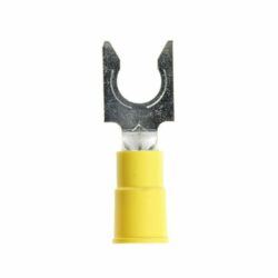 3M™ Scotchlok™ Locking Fork MV10-14FLK, Vinyl Insulated Brazed Seam, Stud Size 1/4, 500/Caseimage
